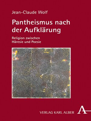 cover image of Pantheismus nach der Aufklärung
